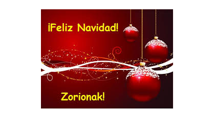 FELICES FIESTAS!